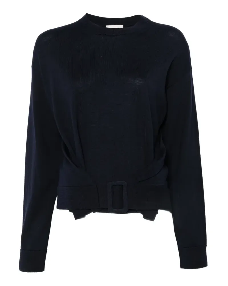 Semicouture Pullover mit rundem Ausschnitt - Blau Blau