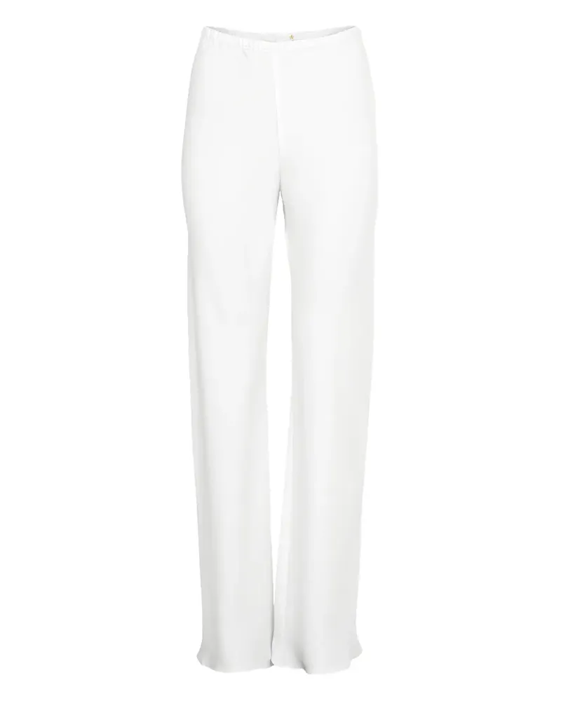 Peter Cohen Bias Hose mit weitem Bein - Weiß Weiß