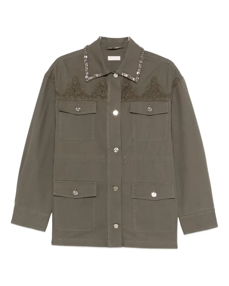 Liu Jo embellished jacket - Grün Grün