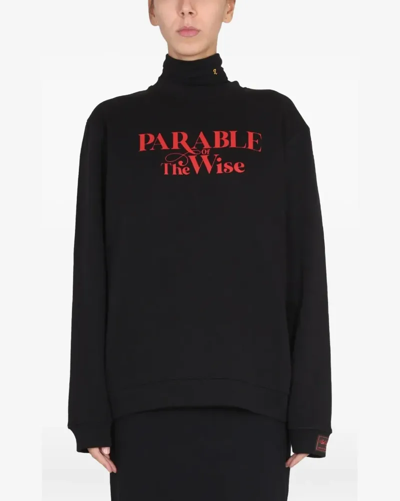 Raf Simons round-neck sweatshirt - Schwarz Schwarz