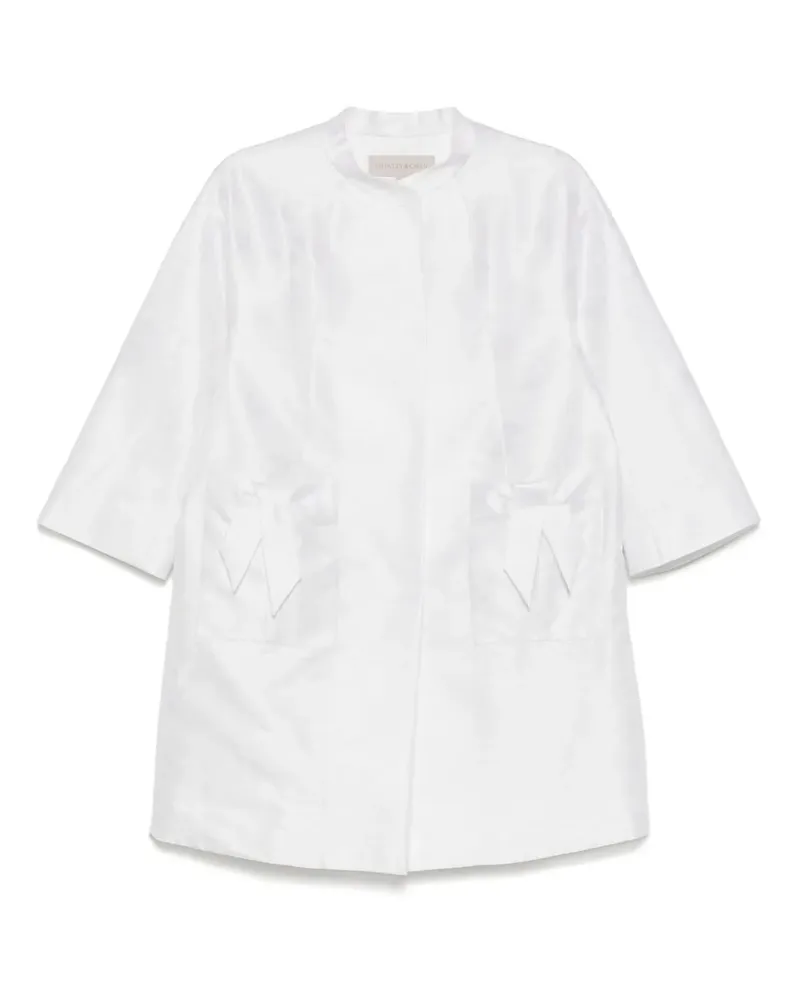 SHIATZY CHEN Mantel aus Jacquard - Weiß Weiß