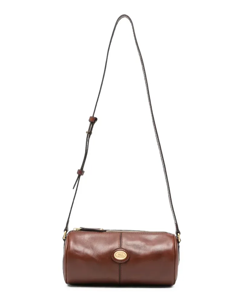 The Bridge Schultertasche aus Leder - Braun Braun