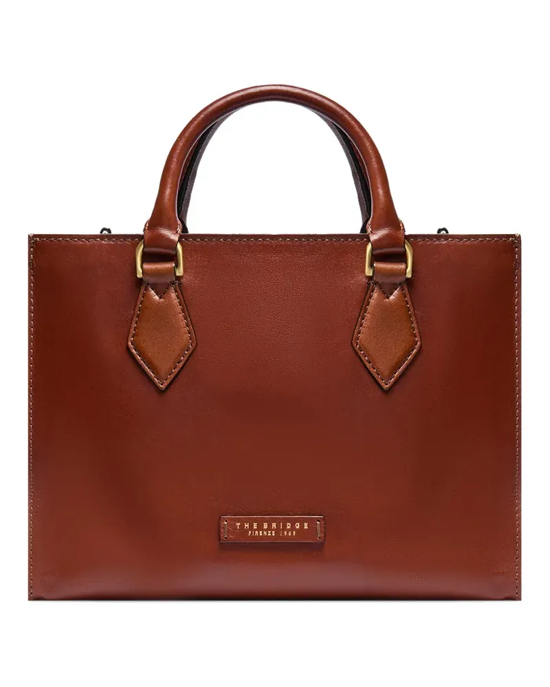 The Bridge Ida Tote Bag mit abnehmbarem Riemen - Braun Braun