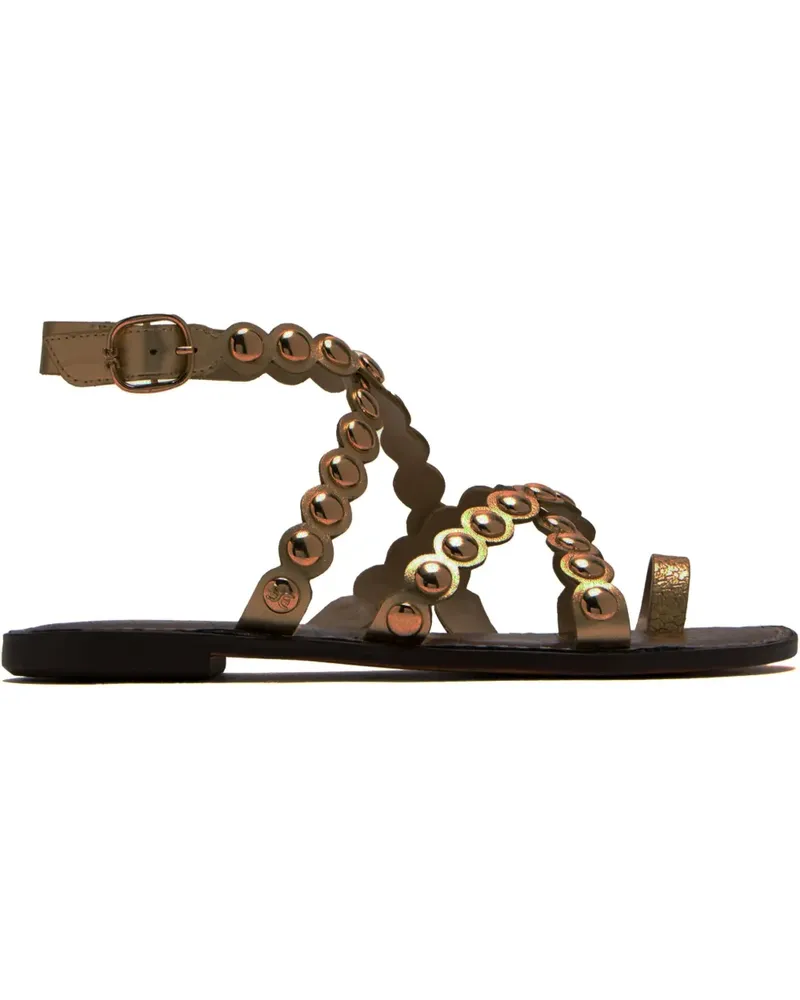 Sam Edelman Gloria Sandalen mit Nieten - Gelb Gelb