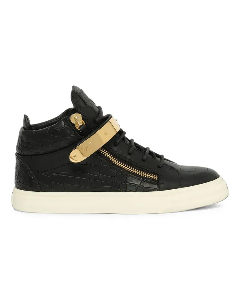 Giuseppe Zanotti Kriss' High-Top-Sneakers - Schwarz Schwarz