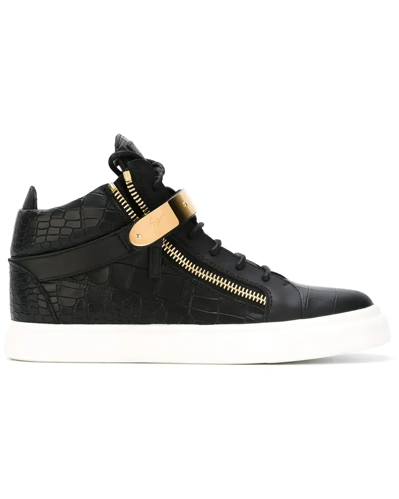 Giuseppe Zanotti Kriss' High-Top-Sneakers - Schwarz Schwarz