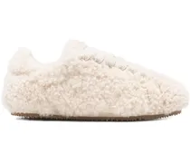 Tact Runner Sneakers mit Shearling - Nude