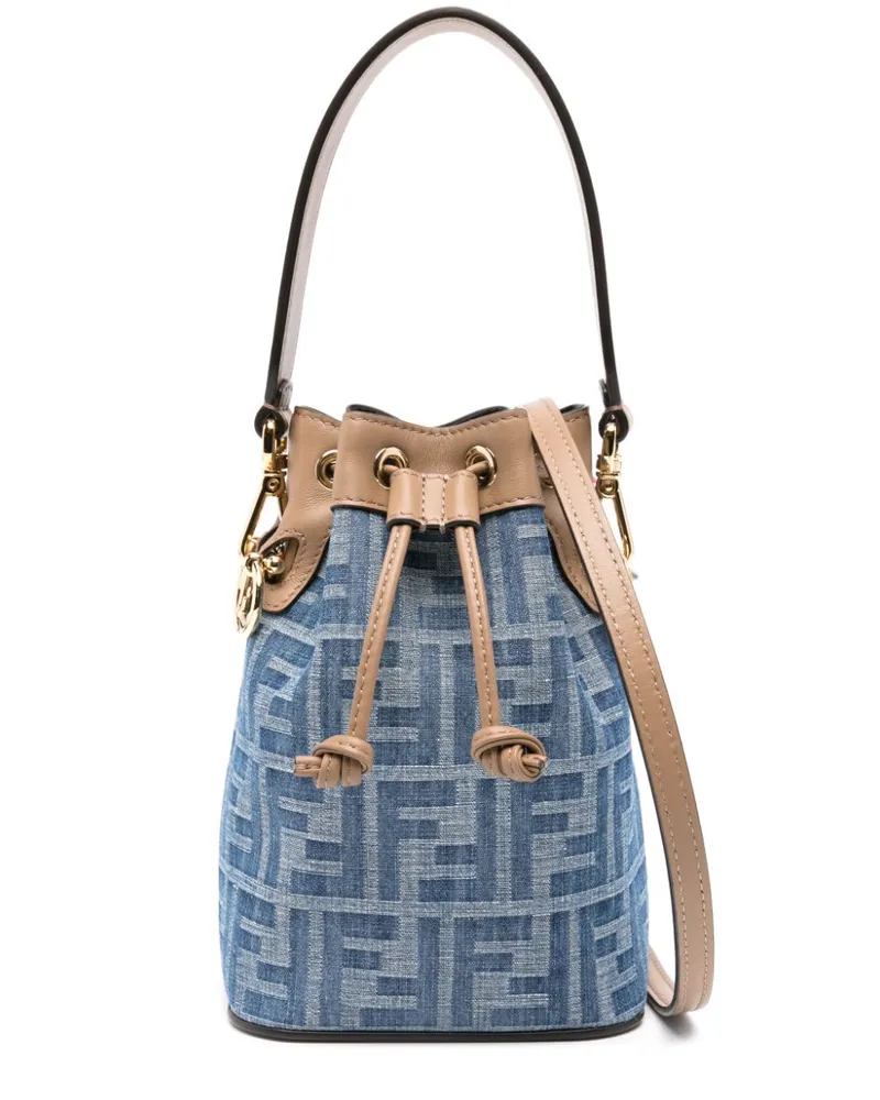 Fendi Mini Mon Tresor Beuteltasche - Blau Blau