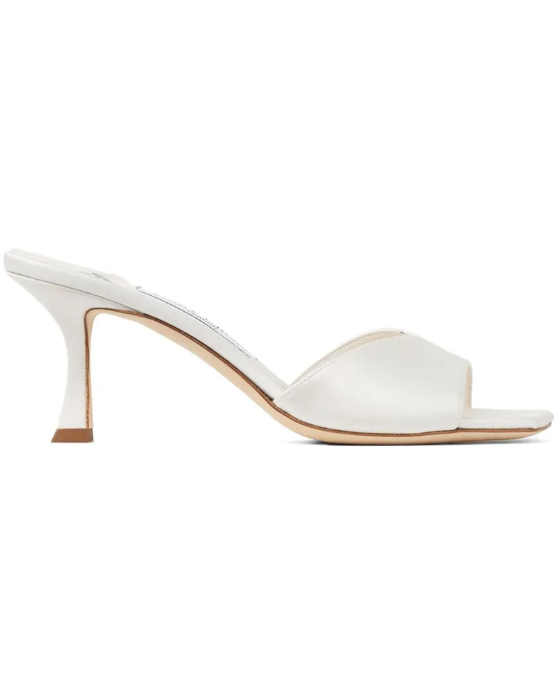 Jimmy Choo Skye Mules 70mm - Nude Nude