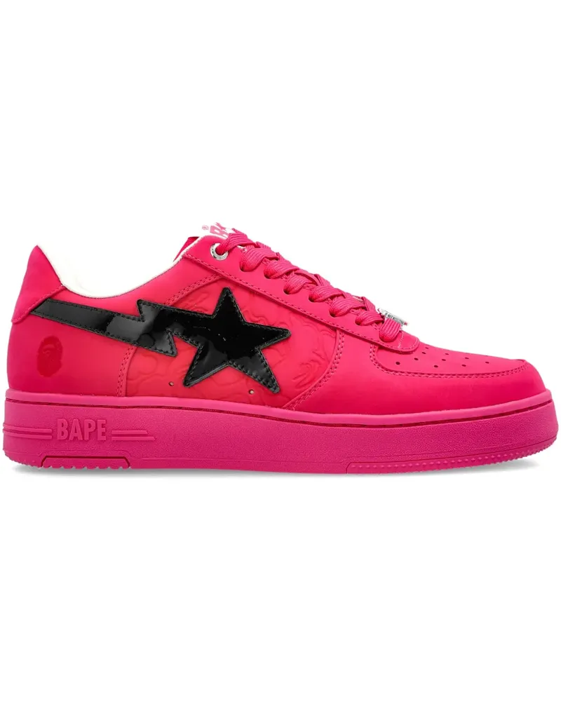 BAPE Sneakers mit Stern-Patch - Rosa Rosa