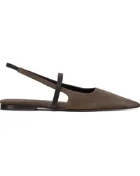 Brunello Cucinelli Slingback-Ballerinas Braun