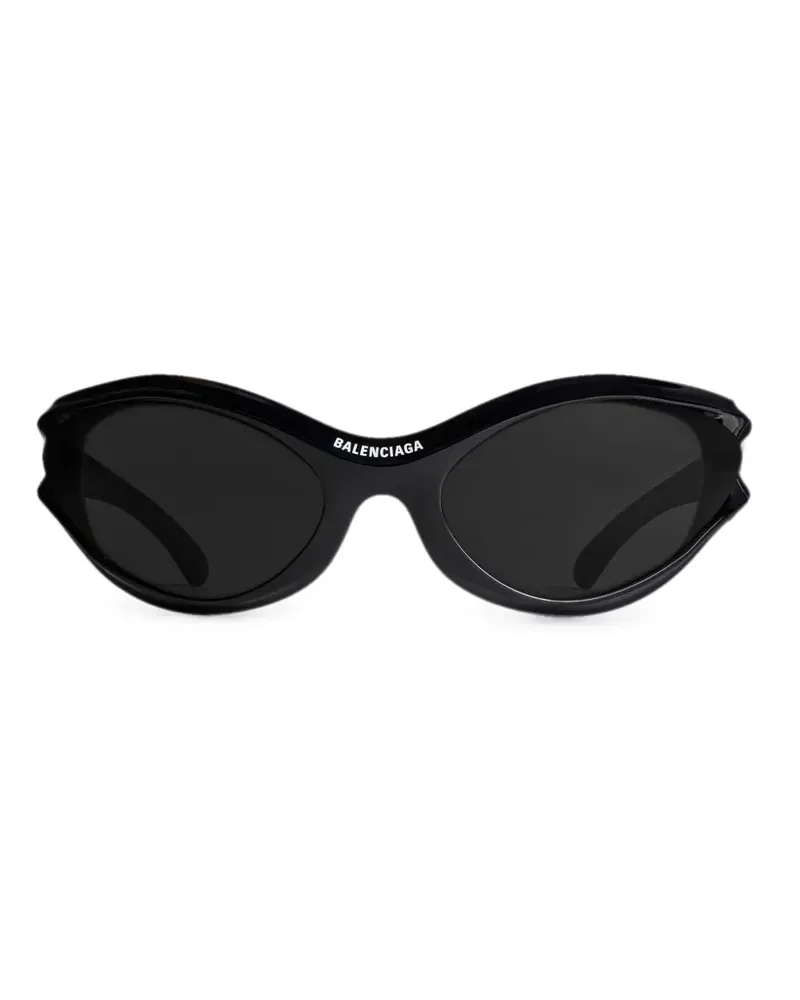 Balenciaga Dynamo round-frame sunglasses - Schwarz Schwarz