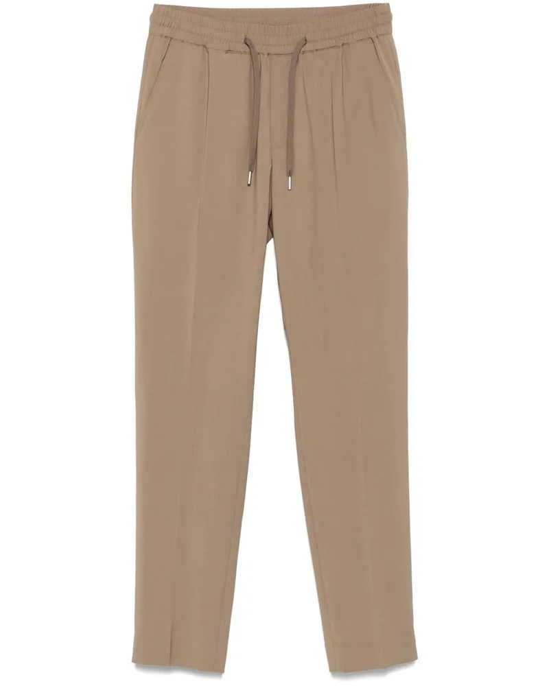 Sandro Gerade Hose mit Stretchbund - Nude Nude