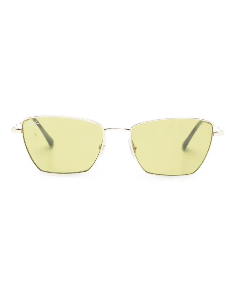 Ray Ban Sonnenbrille mit geometrischem Gestell - Gold Gold
