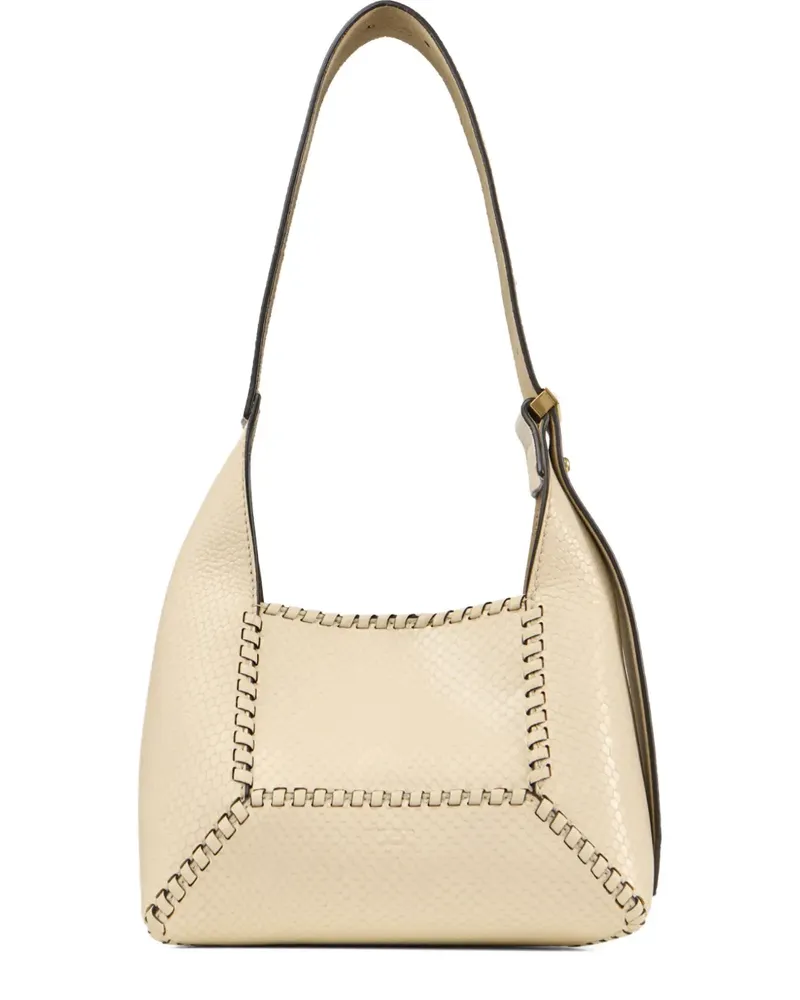 Jimmy Choo Diamond Hobo S Schultertasche - Nude Nude