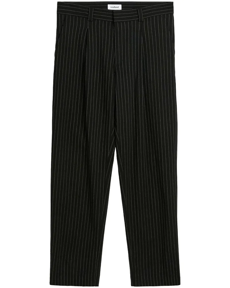 Soulland Aidan Hose - Schwarz Schwarz