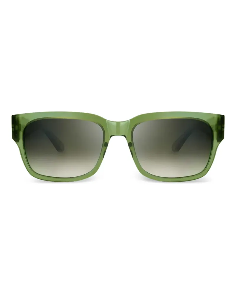 Bugatti Eckige Sonnenbrille mit Farbverlauf - Grün Grün