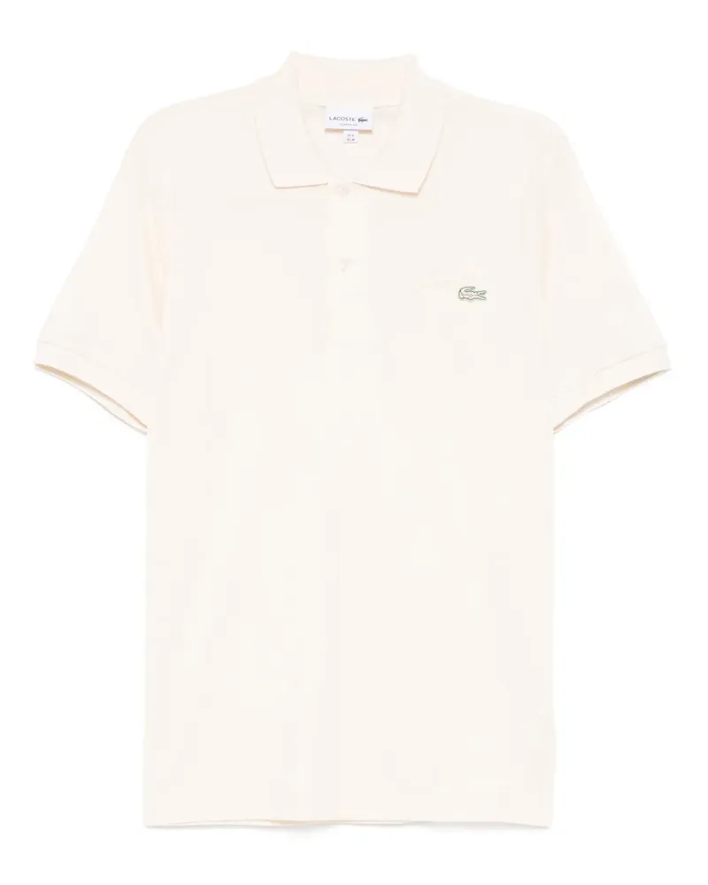 Lacoste Poloshirt mit Logo-Stickerei - Nude Nude