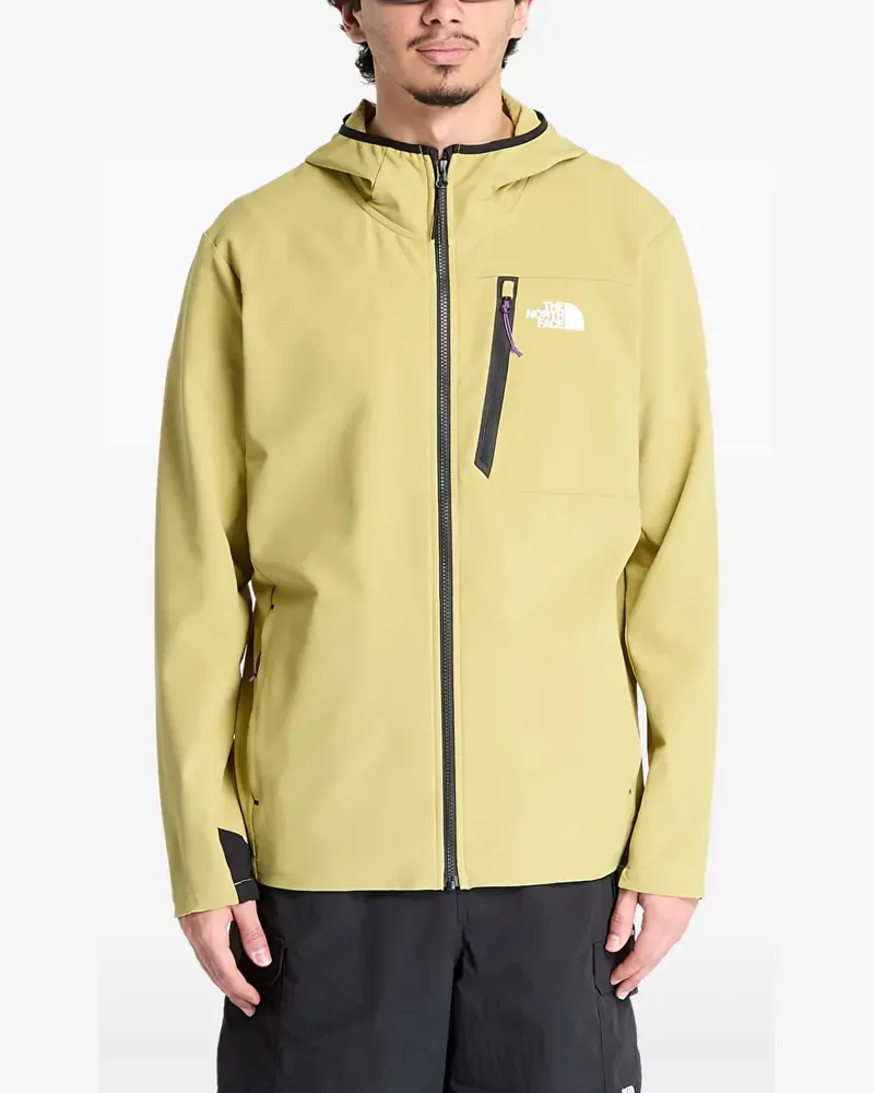 The North Face Jacke mit Logo-Print - Grün Grün