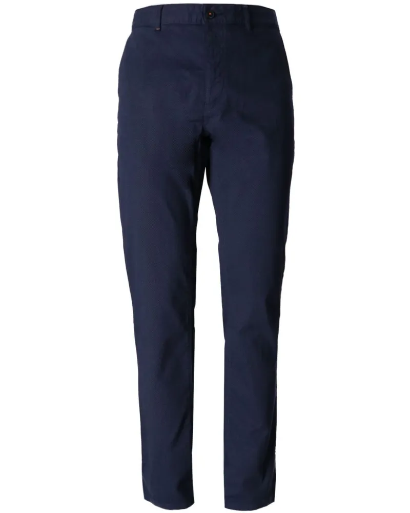 HUGO BOSS Hose mit Tapered-Bein - Blau Blau