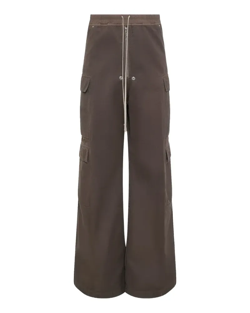 DRKSHDW by Rick Owens Double Cargo Jumbo Belas Jeans mit weitem Bein - Braun Braun