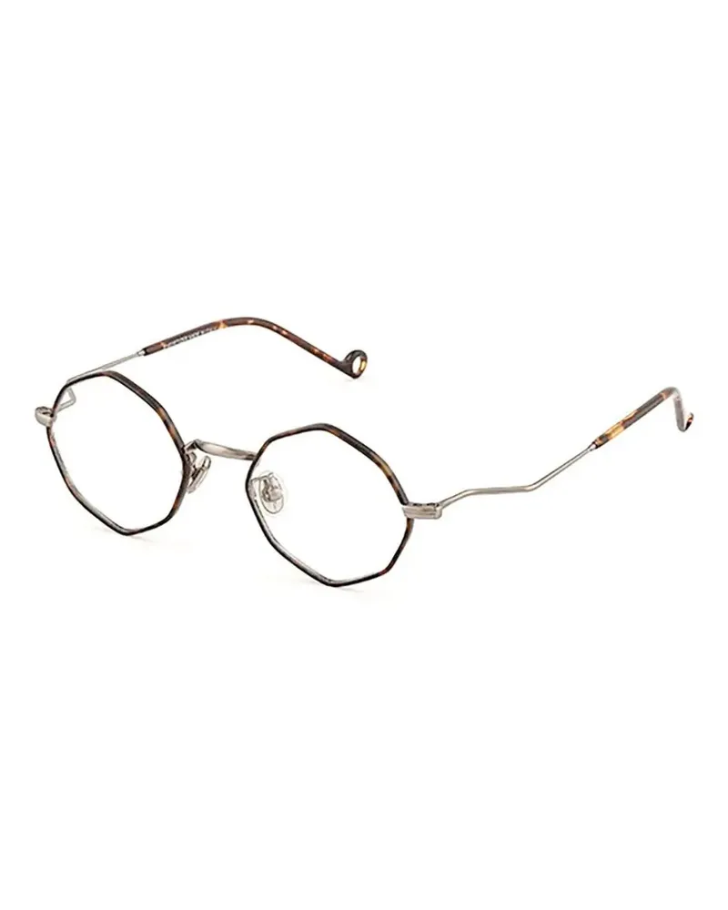 Eyepetizer Sierra Brille mit geometrischem Gestell - Braun Braun