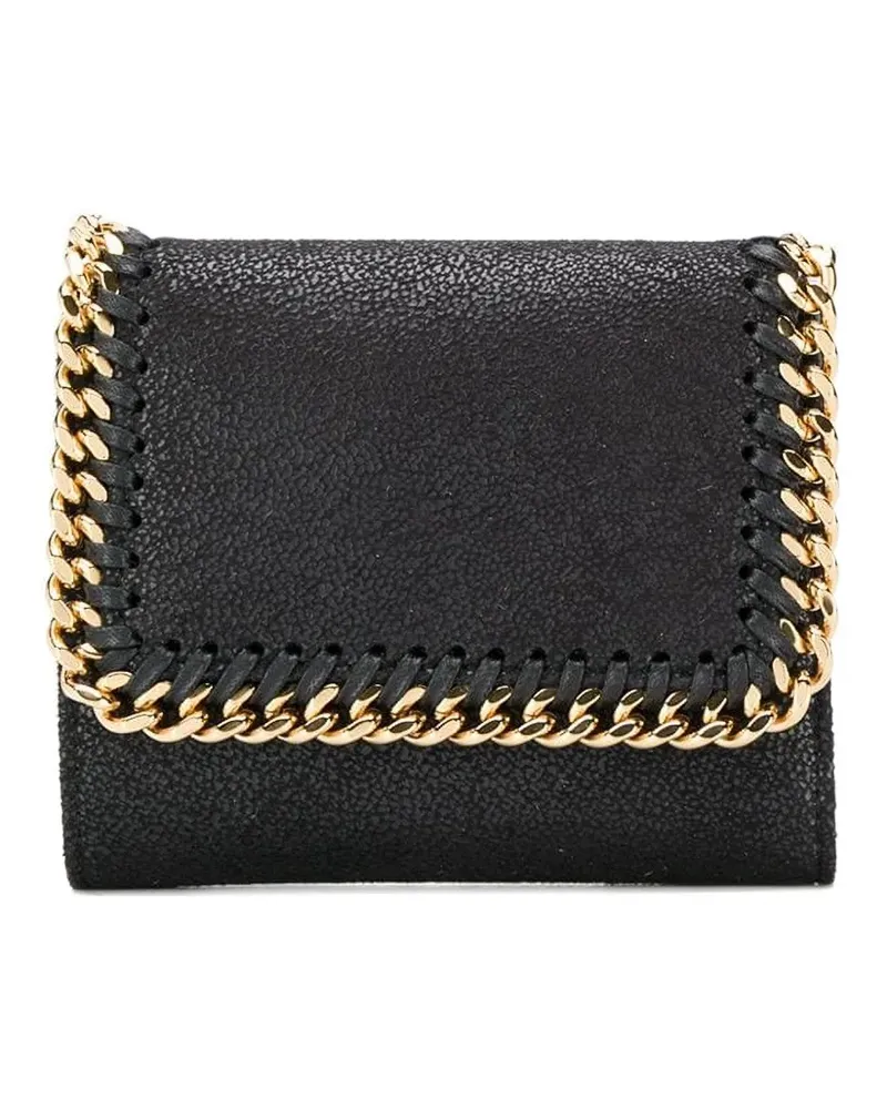 Stella McCartney Portemonnaie mit Kettenriemen - Schwarz Schwarz