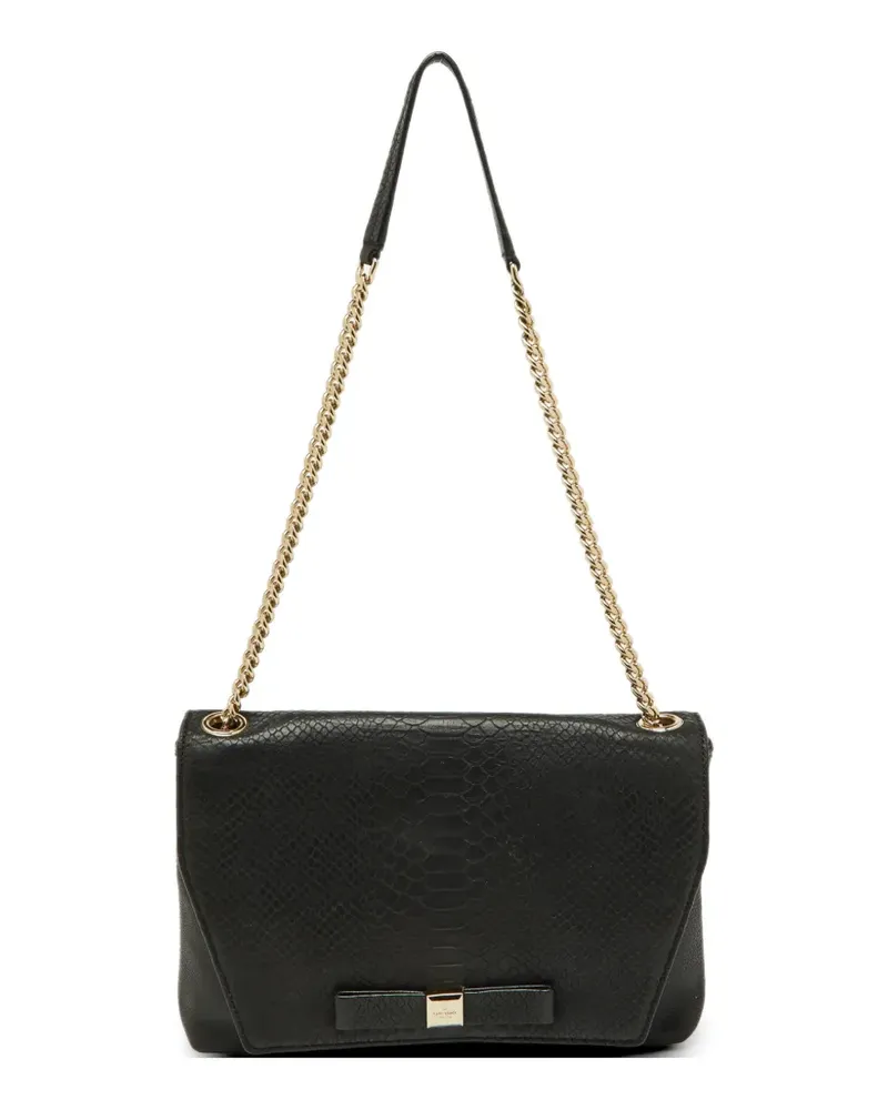 Kate Spade Schultertasche mit Schlangen-Effekt - Schwarz Schwarz