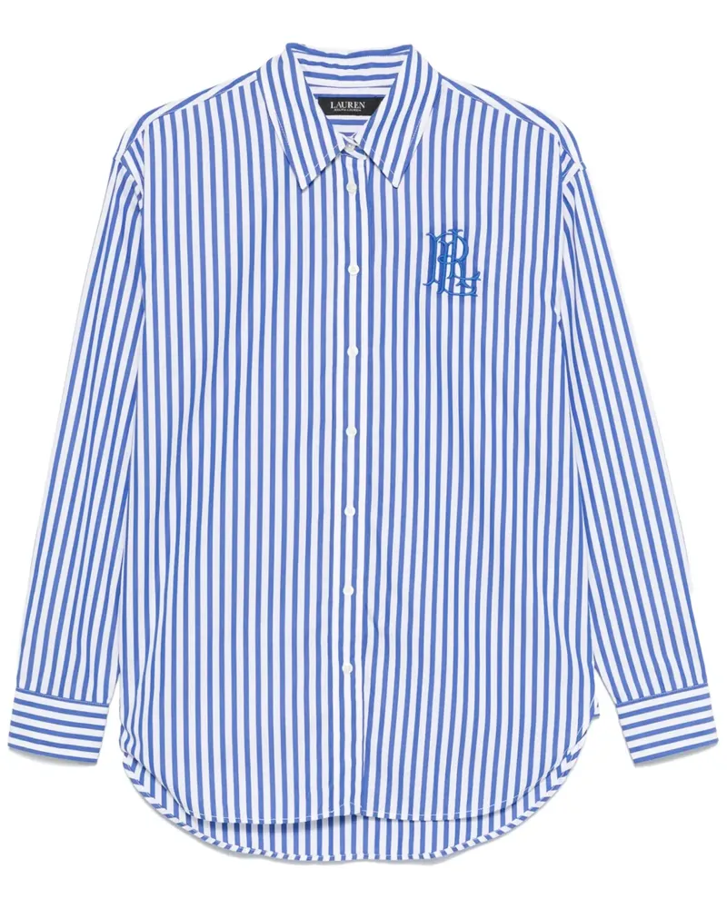 Ralph Lauren Gestreiftes Hemd - Blau Blau