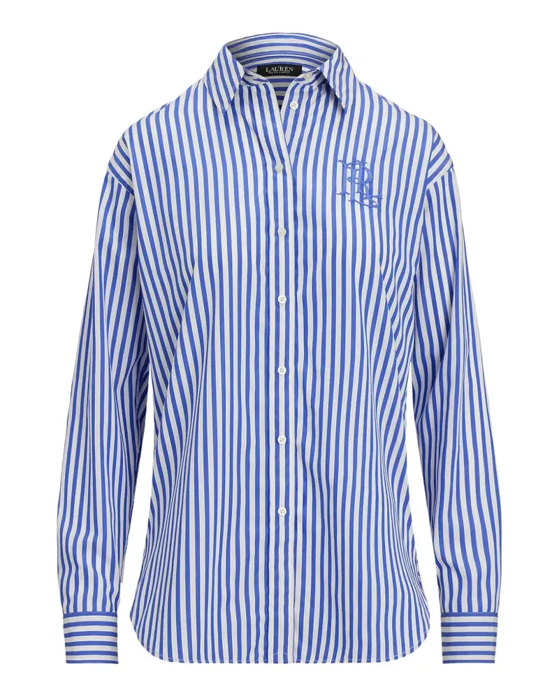 Ralph Lauren Gestreiftes Hemd - Blau Blau