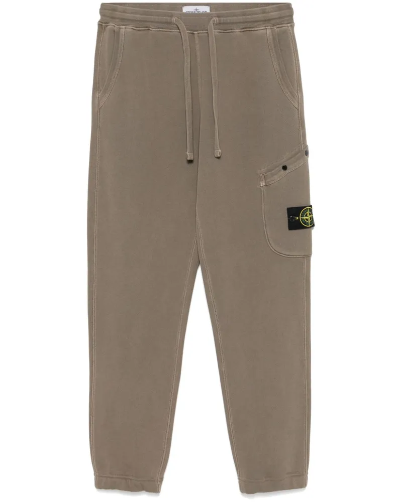Stone Island Jogginghose mit Jersey-Struktur - Braun Braun