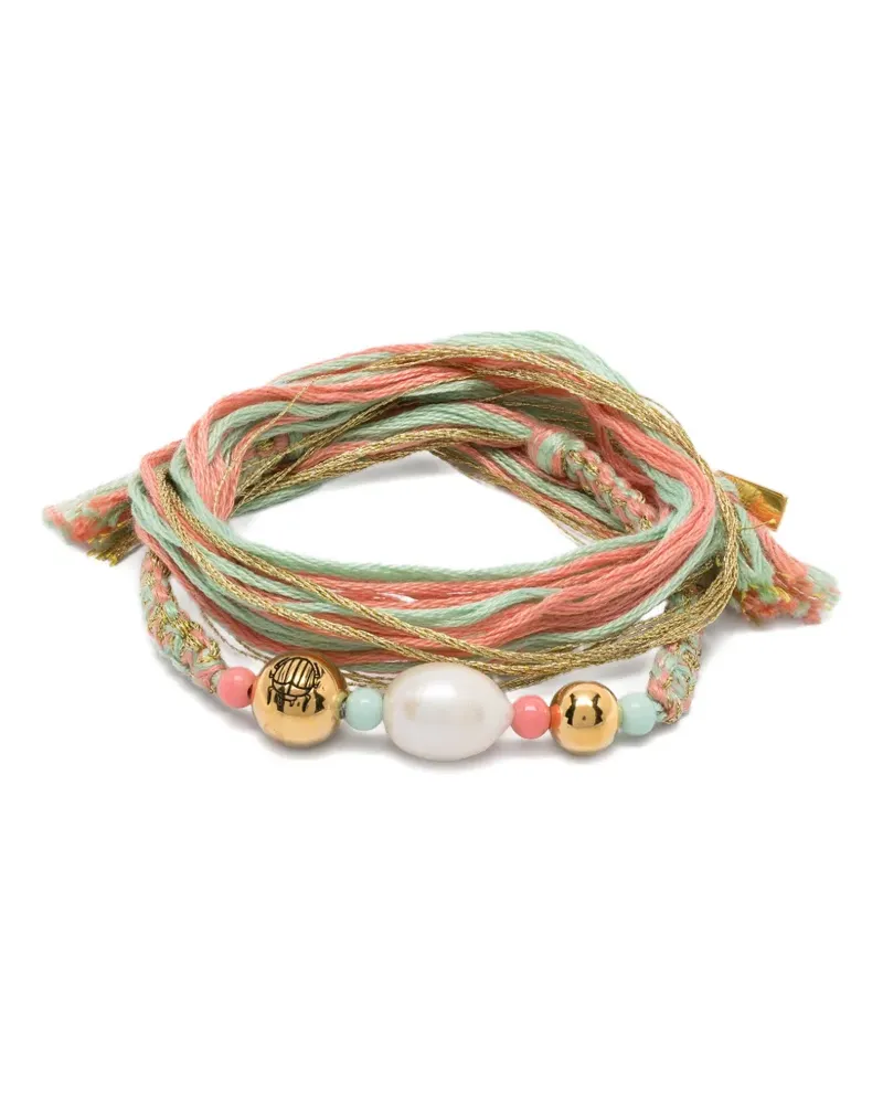 Aurélie Bidermann Honolulu bracelet - Gold Gold