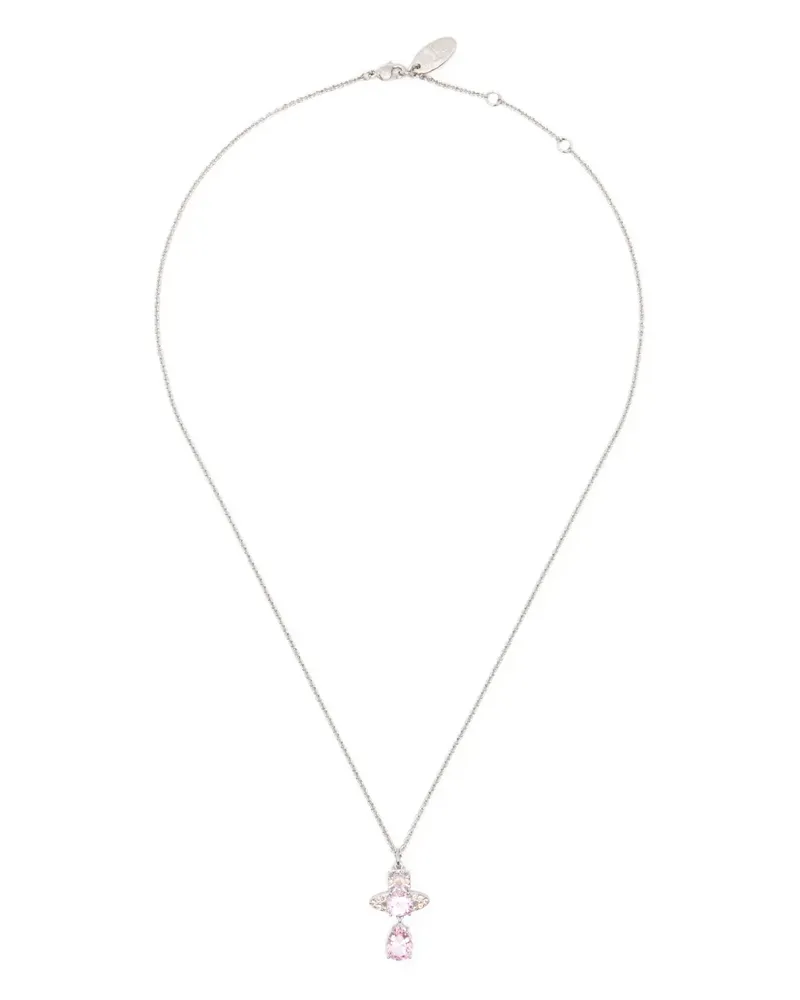 Vivienne Westwood Ismene drop pendant necklace - Silber Silber