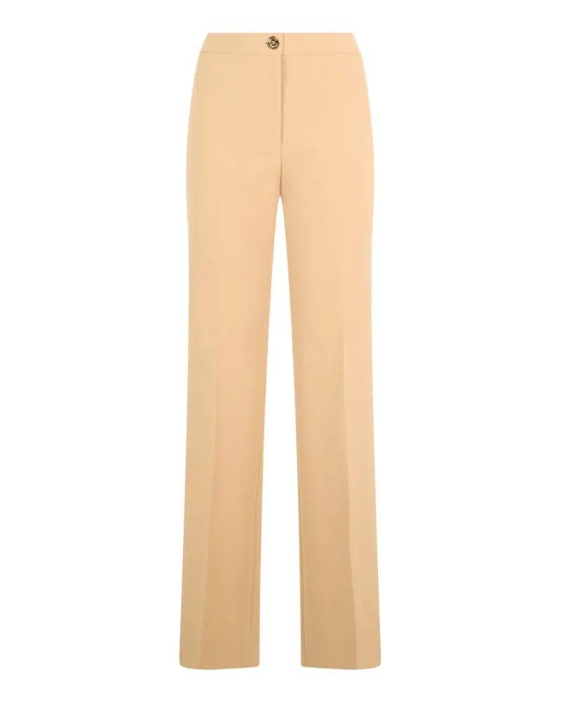 Moschino pressed-crease straight-leg trousers - Nude Nude