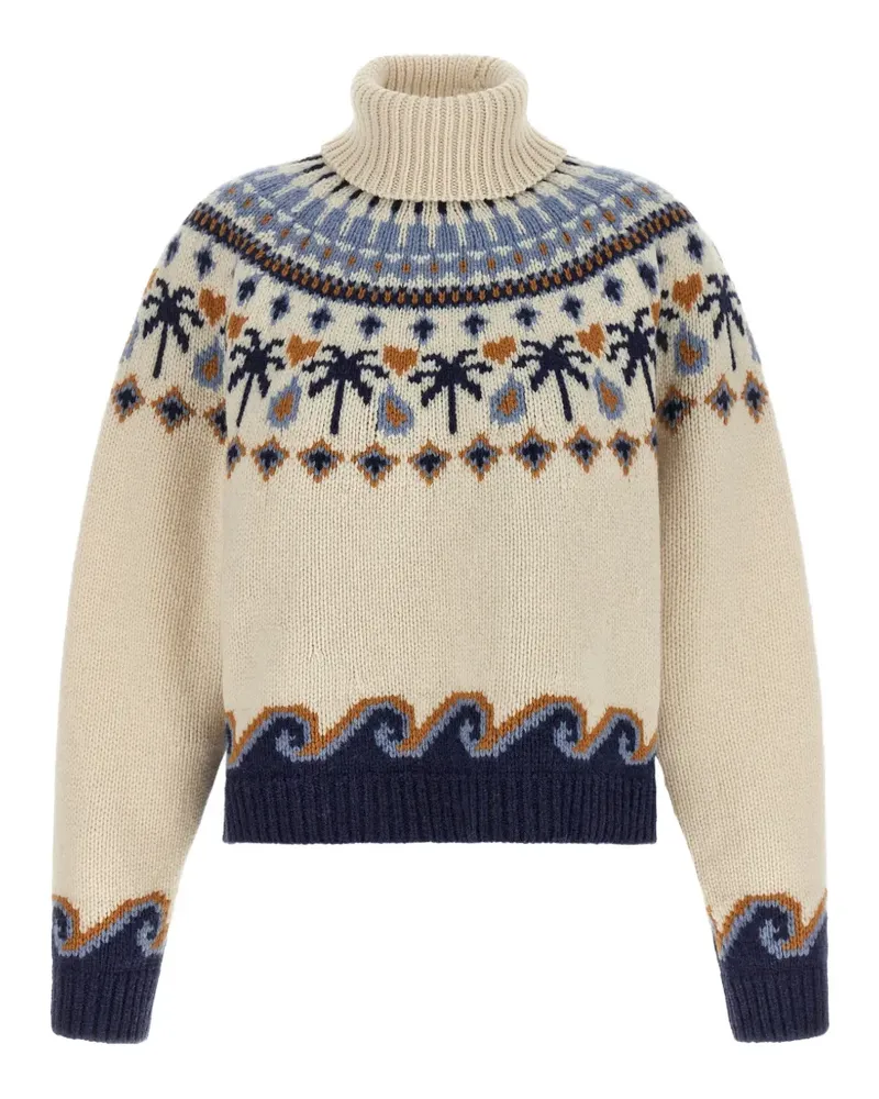 Alanui Sweet Winter Fair Isle Pullover aus Jacquard - Nude Nude