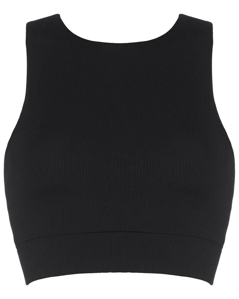 Eres Micheline Cropped-Top - Schwarz Schwarz