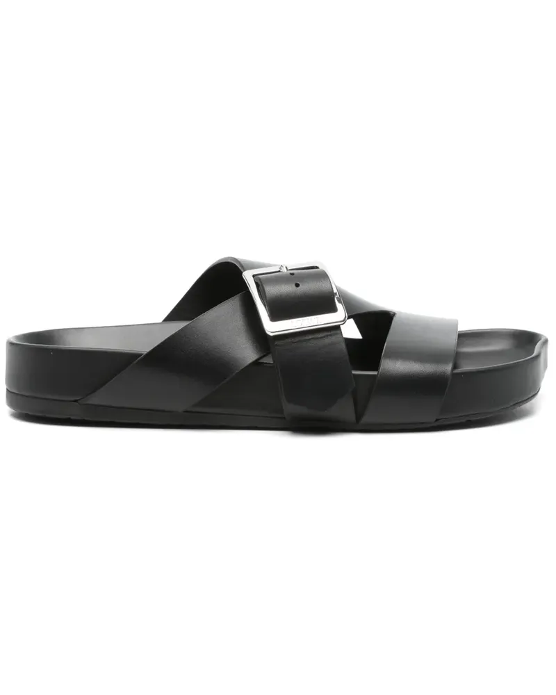 Loewe Ease Sandalen mit Schnalle - Schwarz Schwarz