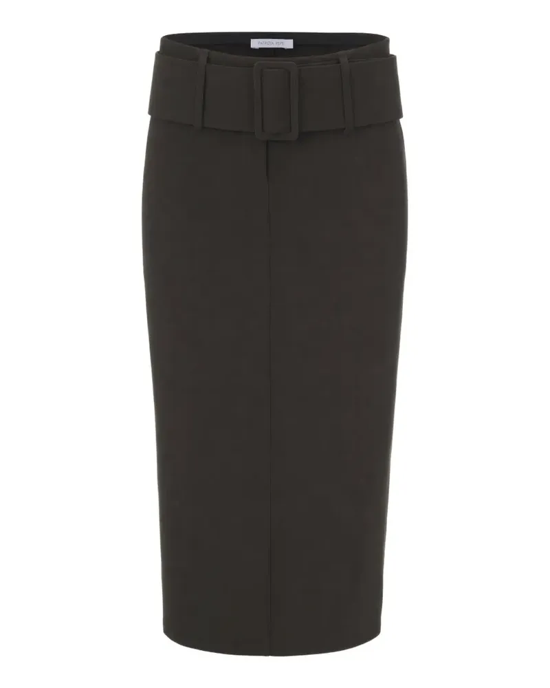 Patrizia Pepe belted pencil midi skirt - Grün Grün