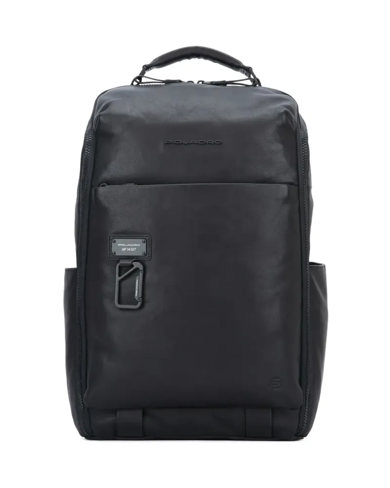 Piquadro travel backpack - Schwarz Schwarz