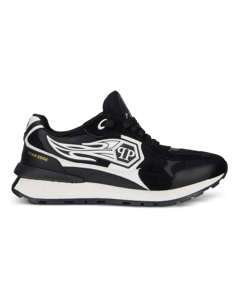 Philipp Plein Sneakers mit Einsätzen - Schwarz Schwarz