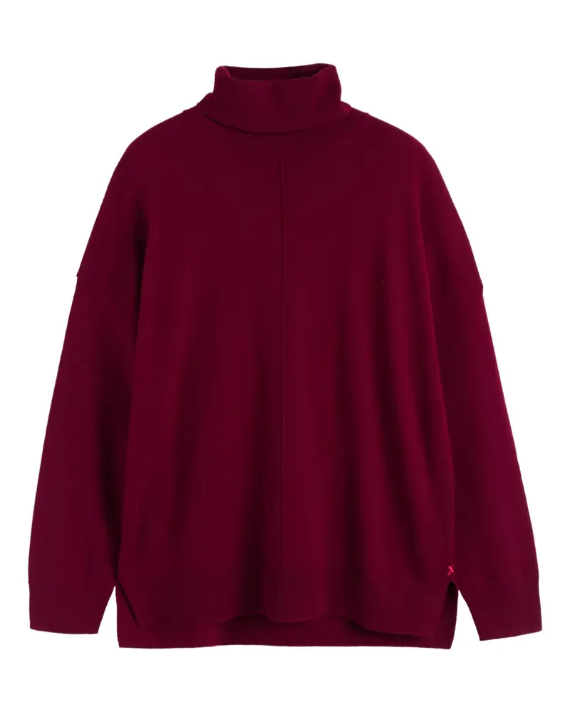 Chinti & Parker Lockerer Rollkragenpullover - Rot Rot