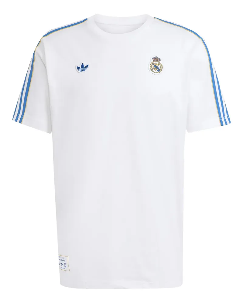 adidas x Real Madrid Terrace Icons T-Shirt - Weiß Weiß