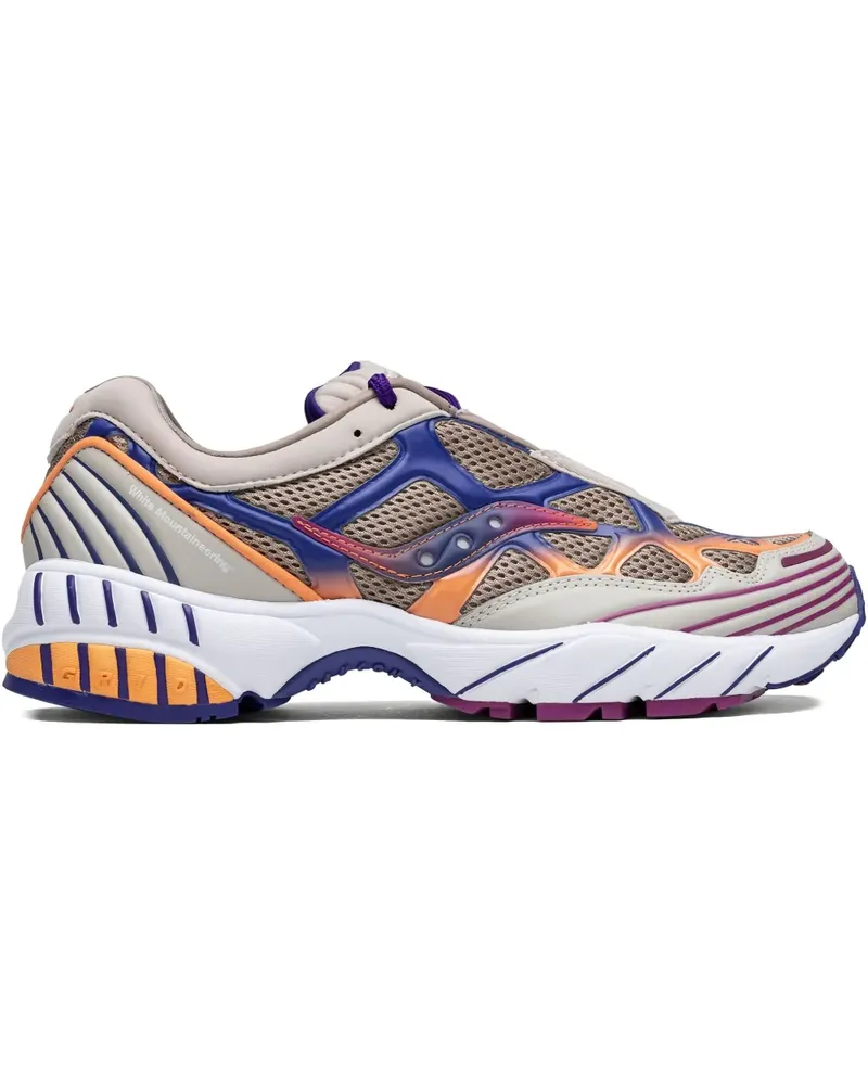 Saucony x White Mountaineering Grid Web Sneakers - Braun Braun