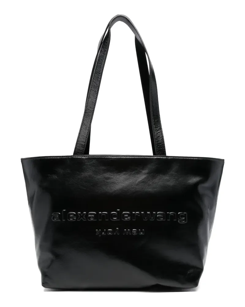 Alexander Wang Schultertasche mit Prägung - Schwarz Schwarz
