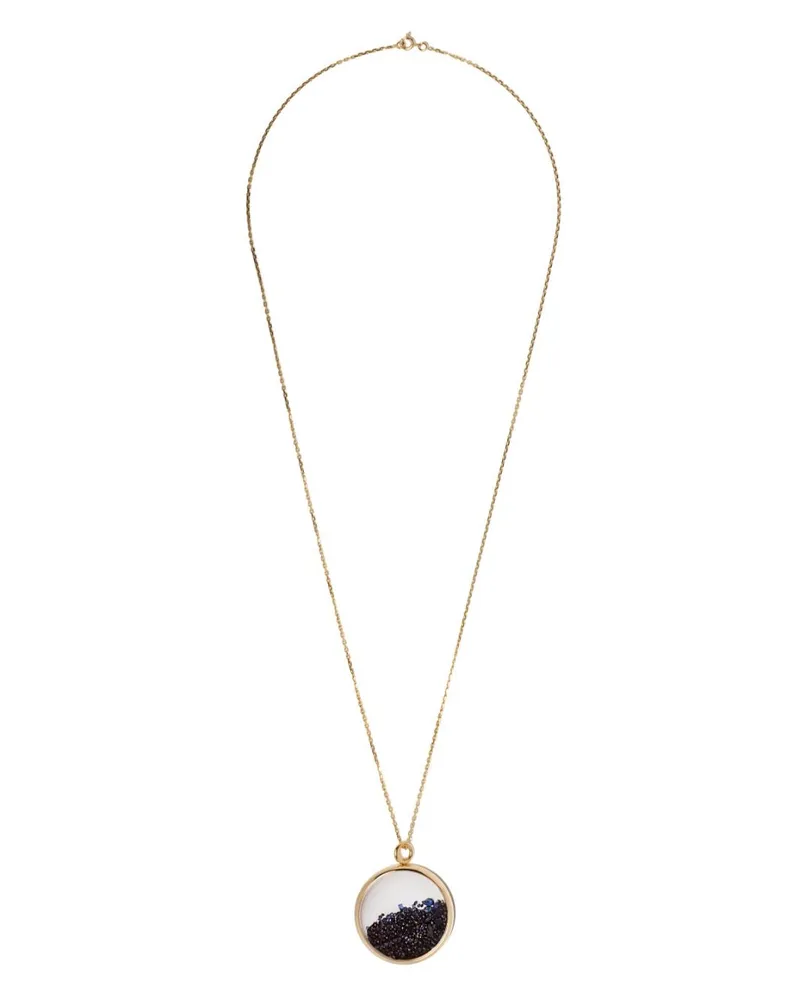 Aurélie Bidermann 18kt Gelbgoldhalskette mit Anhänger Gold