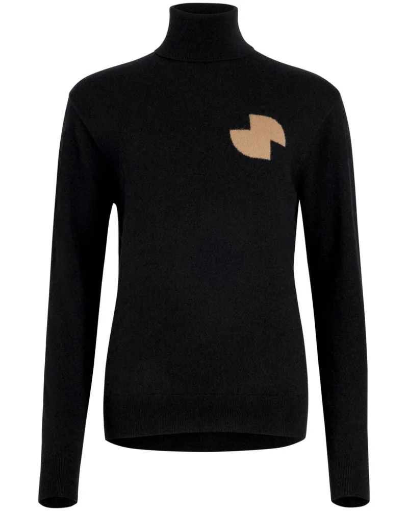 Patou JP Rollkragenpullover - Schwarz Schwarz