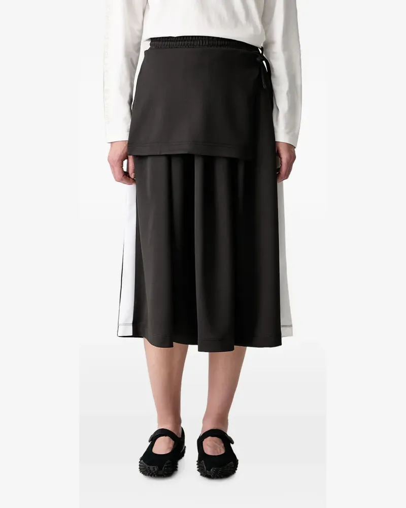 Puma T7 pleated midi skirt - Schwarz Schwarz