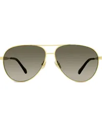 Jimmy Choo Jimena Sonnenbrille Gold