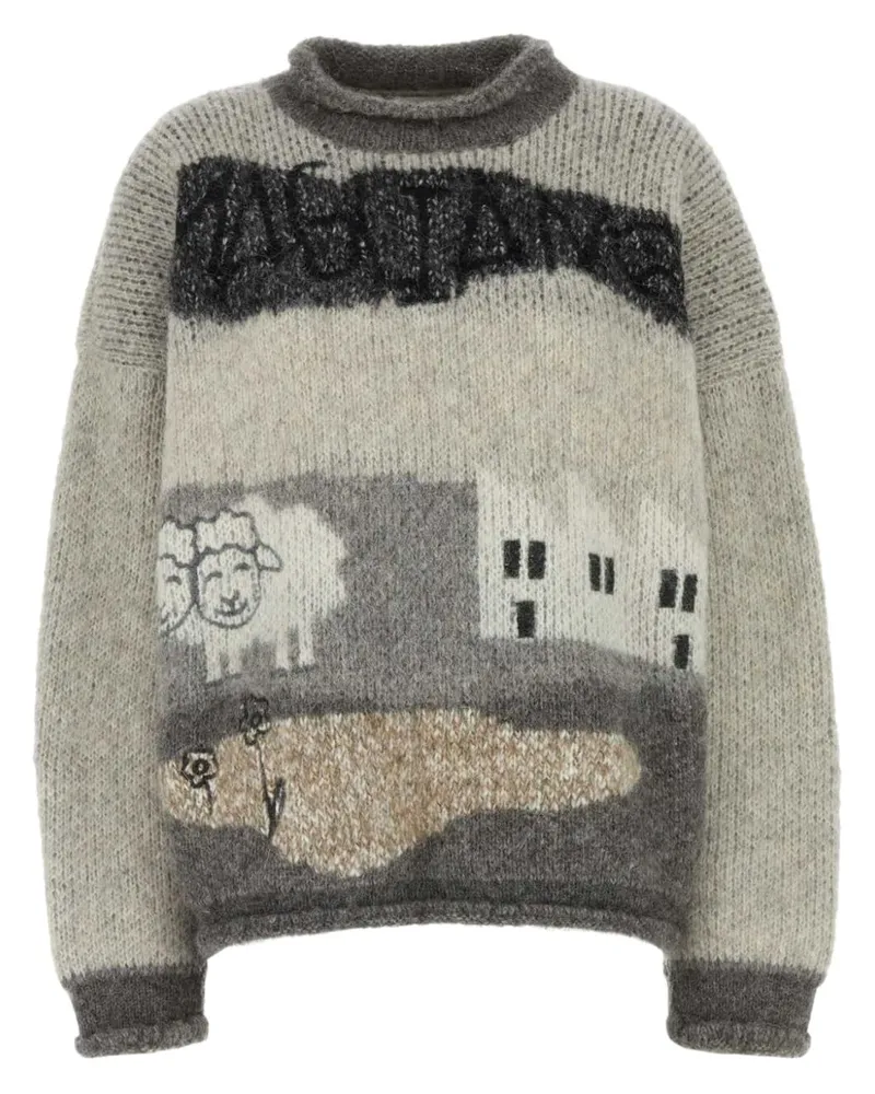 Magliano Pullover aus Intarsien-Strick - Grau Grau