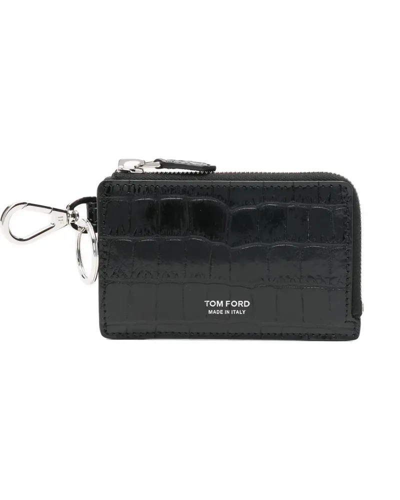 Tom Ford leather wallet - Schwarz Schwarz